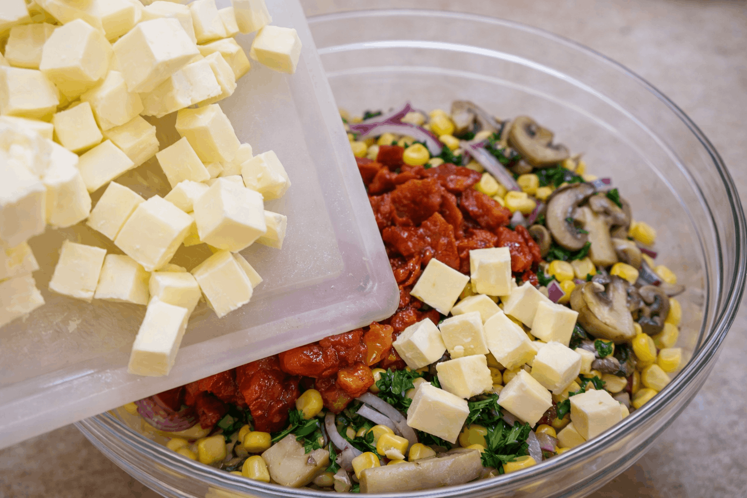 🥗 Шарена салата с кашкавал-Стъпка-3610